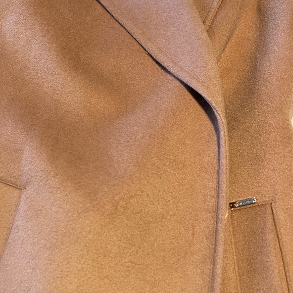 Michael Kors dark camel full length vest coat - Picture 11 of 14